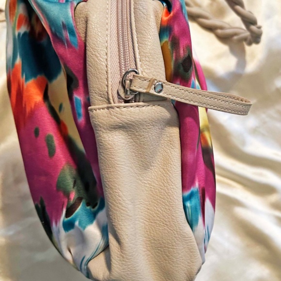 HOBO BAG, CALL IT SPRING, SOFT FABRIC, MULTICOLOUR, TOP ZIP, 3 SECTIONS WITH - Picture 2 of 11